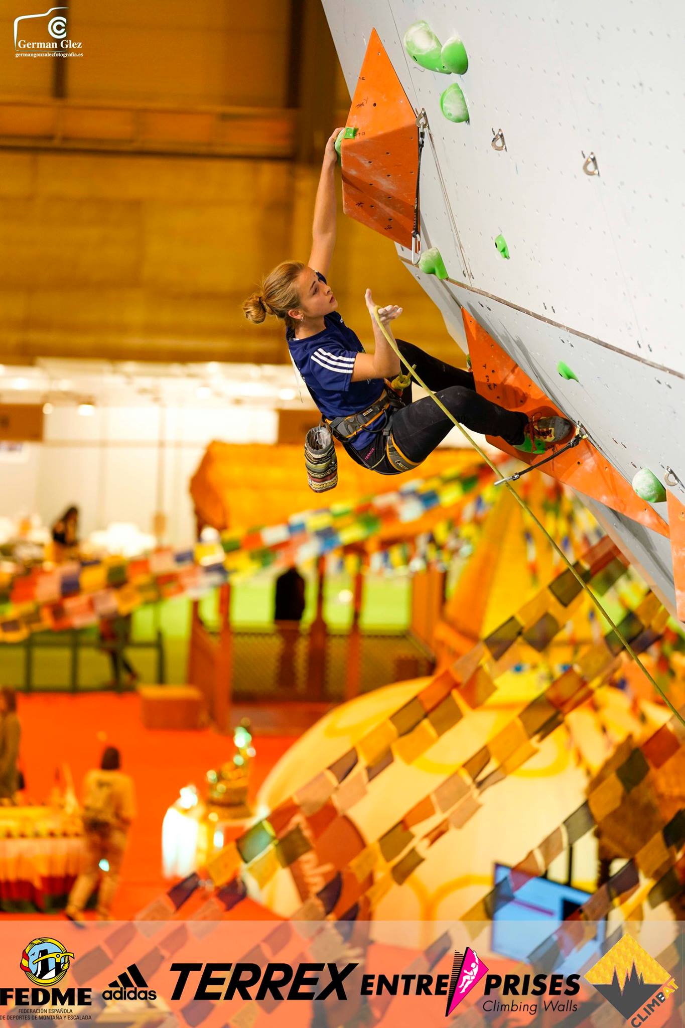 BUEN PAPEL DE LA SELECCIÓN NAVARRA DE ESCALADA EN LA ÚLTIMA PRUEBA DE COPA DE ESPAÑA DE DIFICULTAD